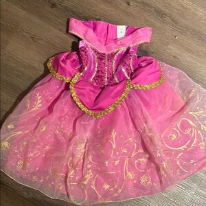 Disney limited edition Collection Pink and Gold Princess Sleeping Beauty Costume